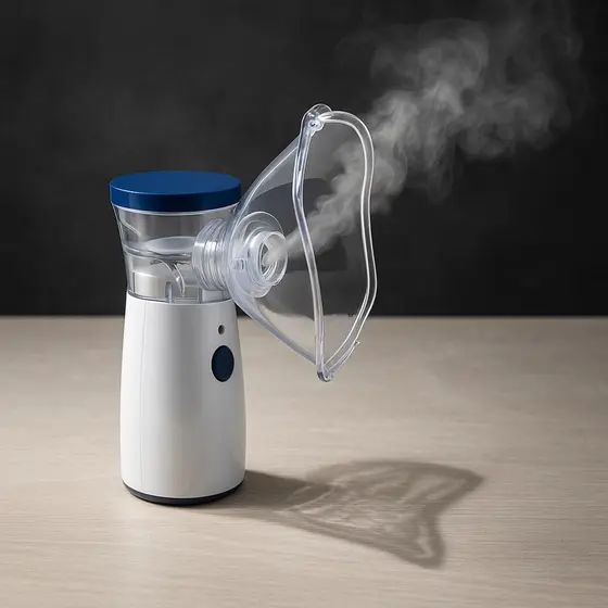 Mesh Nebulizer Machine For Kids And Adults, Handheld, Mesh Technology Portable, Soundless, And Effective Respiratory Solution