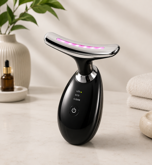 3-in-1 LED Neck & Face Lifting Massager