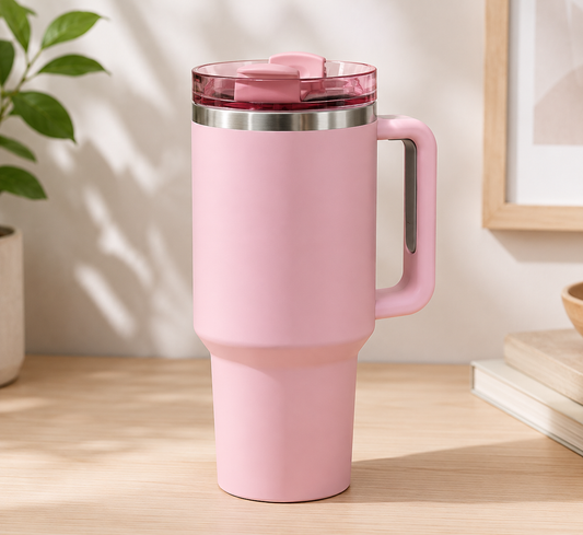 40oz Insulated Stainless Steel Tumblers with Handle