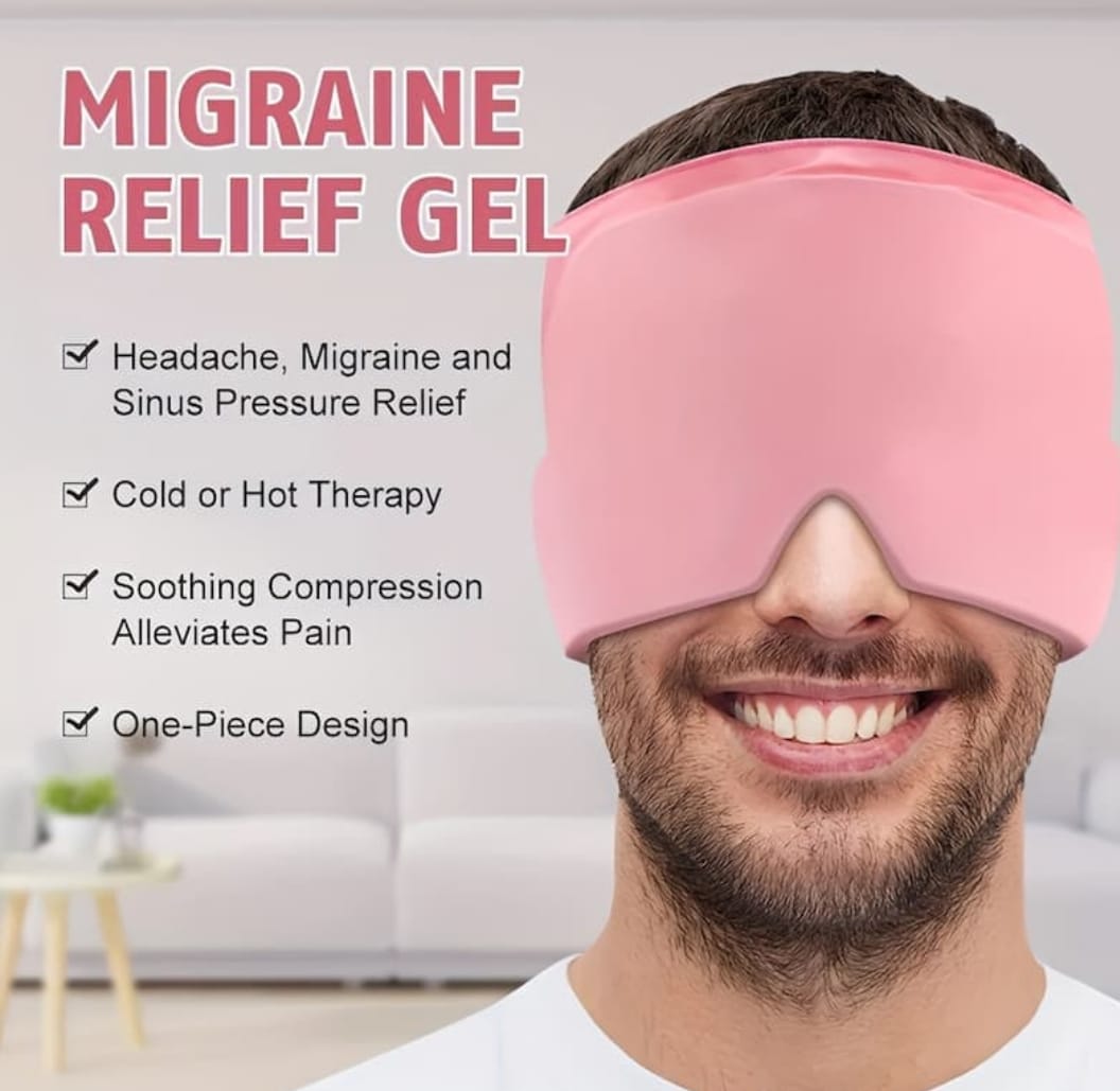 Migraine Relief Gel Head Cap