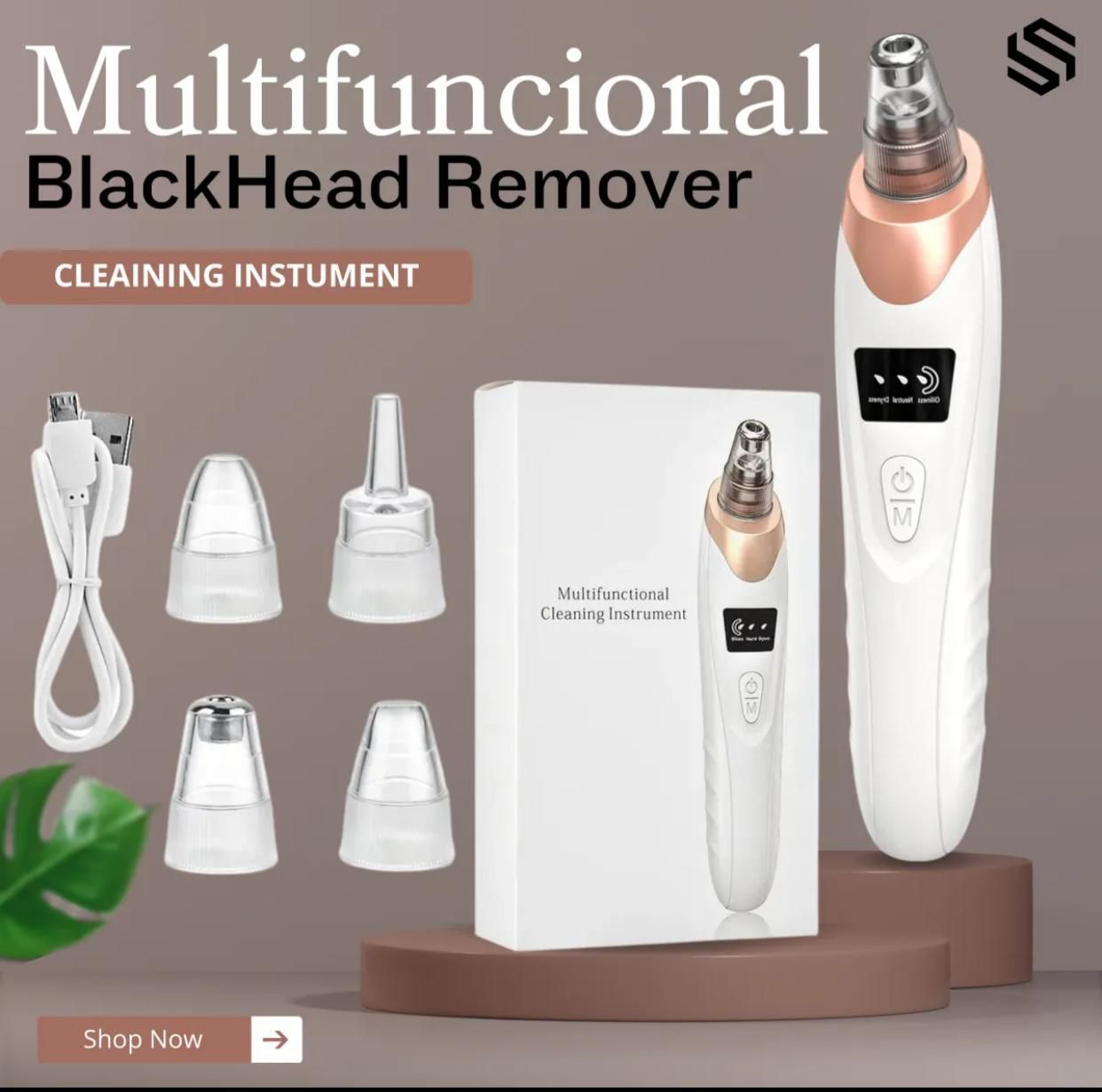 4-in-1 Multifunctional Blackhead Remover Vacuum