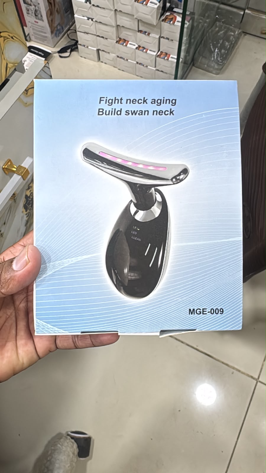 3-in-1 LED Neck & Face Lifting Massager