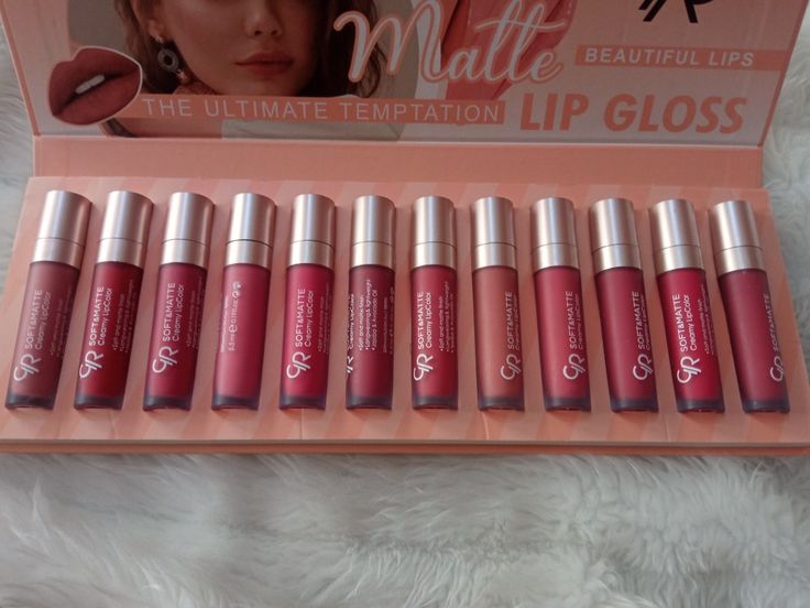 12 Pcs Mocallure Transparent Clear Lip Gloss | High Pigment Lipgloss Set | Best Quality Lipgloss Set